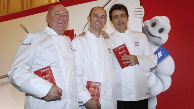 Three Michelin Stars for 'Ledoyen' and 'La Bouitte' in France