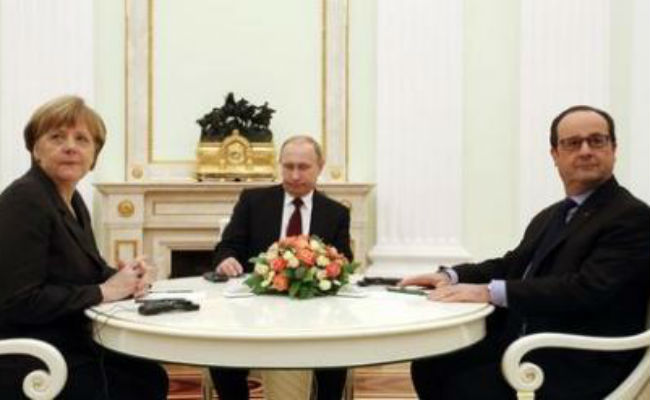 4-Way Summit on Ukraine Conflict Planned on Wednesday