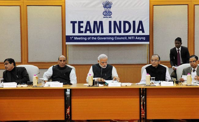 PM Narendra Modi Chairs Meeting With Chief Ministers for NITI Aayog: Highlights