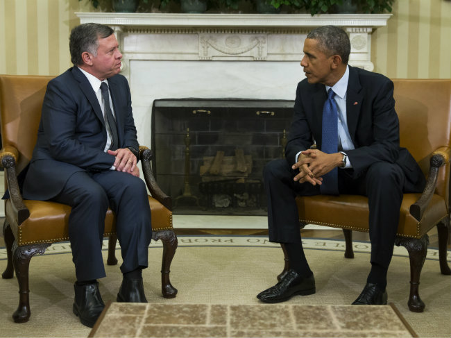 US President Obama, Jordan's King Abdullah Vow Not to Let Up Against Islamic State