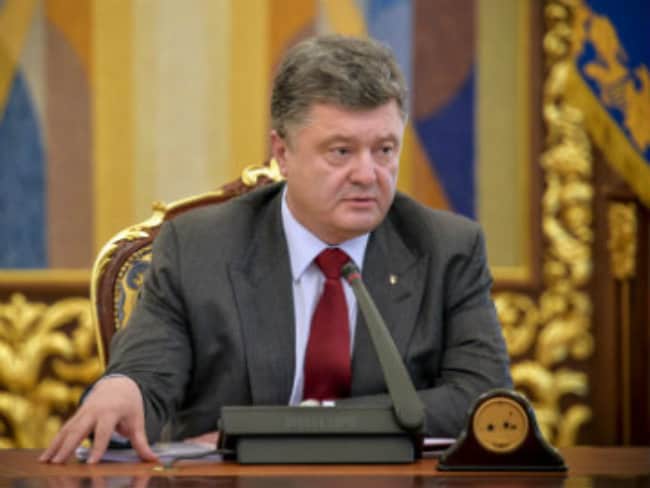 Ukraine Peace 'Threatened' by Rebel Actions: President Poroshenko