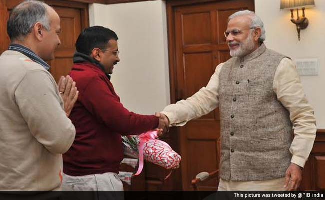 Arvind Kejriwal Meets PM Narendra Modi, Who May Not Attend His Swearing-In