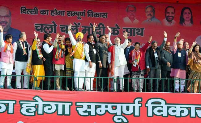 BJP Goes All Out: Roadshows in All 70 Seats in Delhi as Campaigning Ends Today