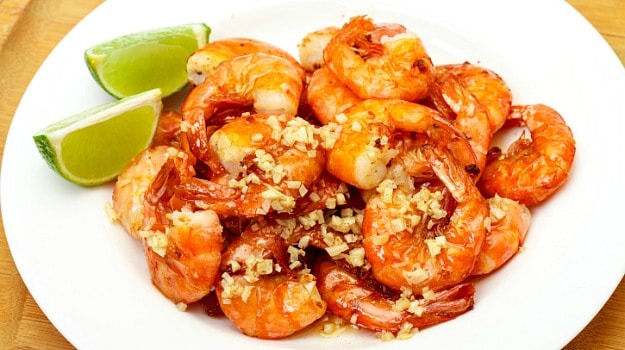 Spicy Prawns with Sweet Dipping