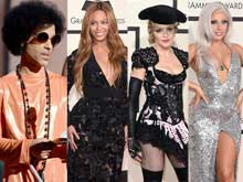 Grammys Fashion: Orange-Clad Prince Eclipses Beyonce, Madonna, Gaga
