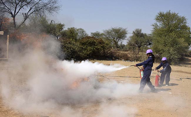 Rajasthan's Women Firefighters Show What They're Made Of