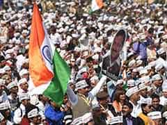 Also Cheering 'AAP Ka CM': Touch Baba, AK-67 Placs, Little Kejriwals