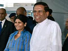 Sri Lankan President Maithripala Sirisena Arrives in India on a 4-Day Visit