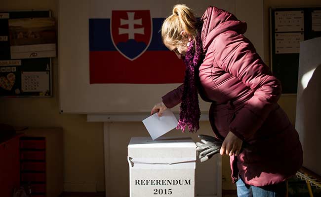 Slovaks Vote On Same-Sex Marriage, Adoption Ban