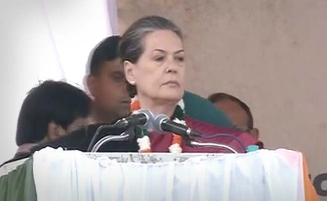 Sonia Gandhi Likely To Visit Mehbooba Mufti In Kashmir Today