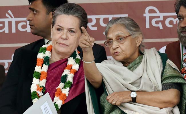 This is the Reality of Hollow Promise of 'Achche Din', Says Sonia Gandhi at Delhi Rally