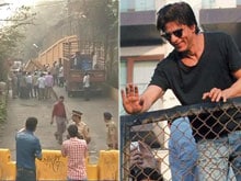 Shah Rukh Khan's One Week is up, Civic Body Demolishes Ramp Outside Mannat