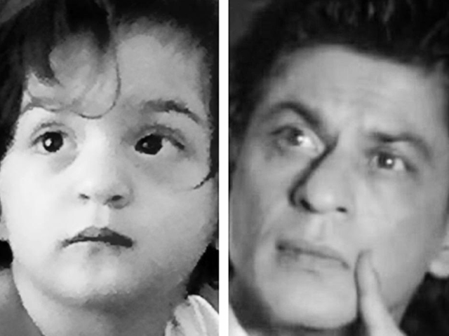 Shah Rukh Khan Tweets Photo of 'Murphy Baby' AbRam