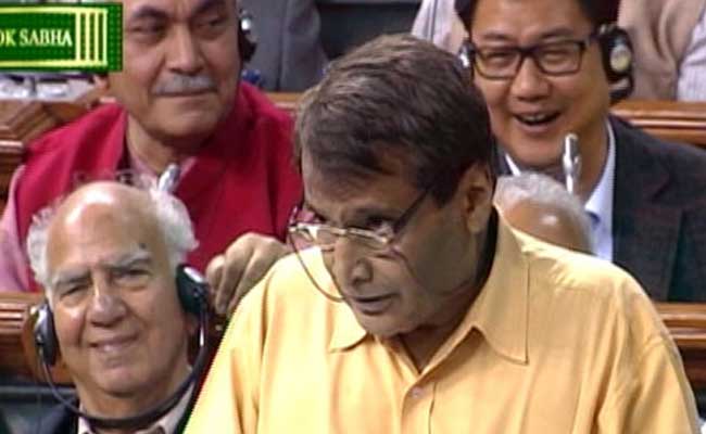 Railway Minister Suresh Prabhu Seeks Solution From Youth to Curb Ticketless Travel