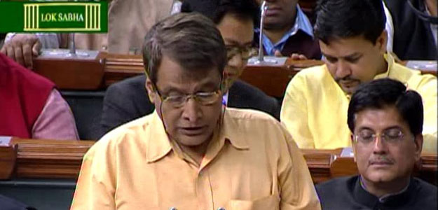 Suresh Prabhu's Express Speech: 133 words per minute!