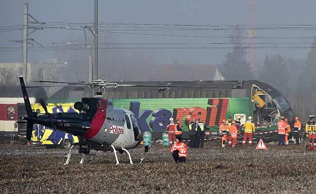 Passengers Injured in Swiss Train Collision