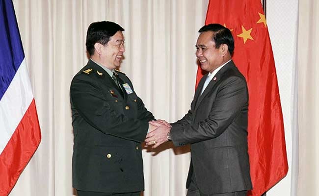 Chinese Defence Chief Meets Thai Junta Leader