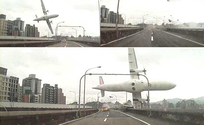 Taiwan Plane Crashes into River After Take-Off, Killing 23