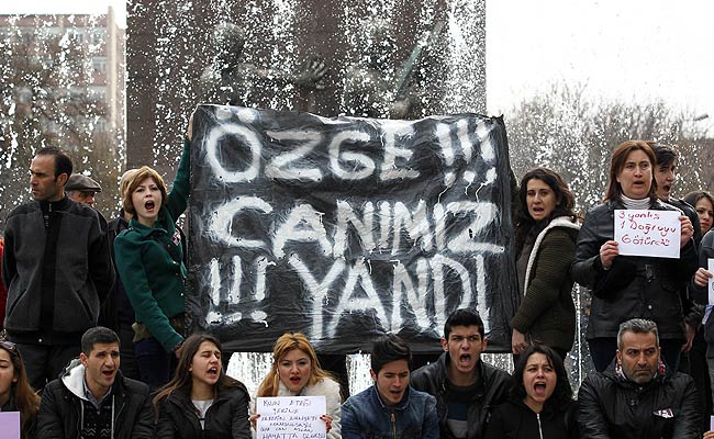 Protests and Demonstrations in Turkey over Student's Murder