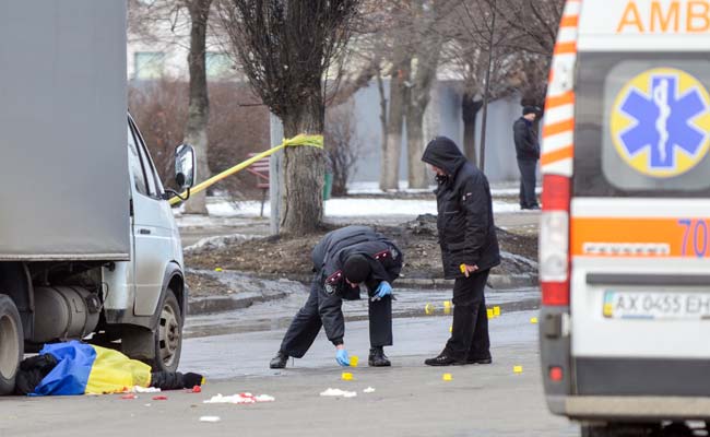 Blast Wounds 10 in Kharkiv, Eastern Ukraine Says Police