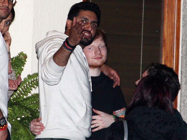 Ed Sheeran Performs in Mumbai, Parties with Bachchans, Aamir, Hrithik