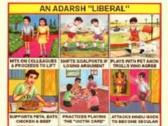 Viral Memes: A War Between 'Adarsh Liberal' and 'Adarsh Bhakt' on Twitter