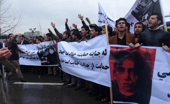 Afghans Protest Lynching of Woman for Allegedly Burning Koran