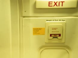 Passenger Opened Exit Door Before Landing In Ranchi Passenger Opened Exit Door Before Landing In Ranchi