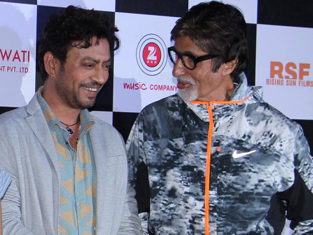 Amitabh Bachchan Hardworking But Playful: Irrfan Khan