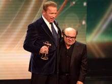 Arnold Schwarzenegger Receives Lifetime Achievement Honour