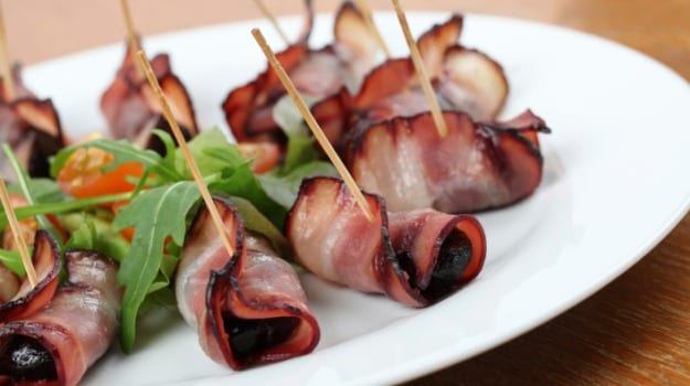 Bacon Wrapped Dates