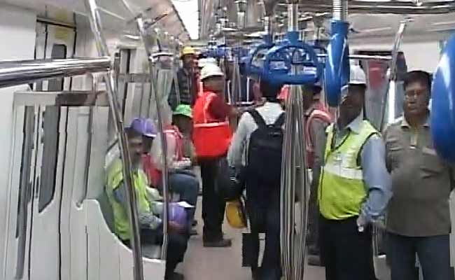 Bengaluru Metro Holds Test Run in 5-Kilometre-Long Tunnel