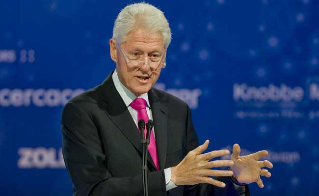 Former US President Bill Clinton Defends Charity, Says Won't Give Up Paid Speeches