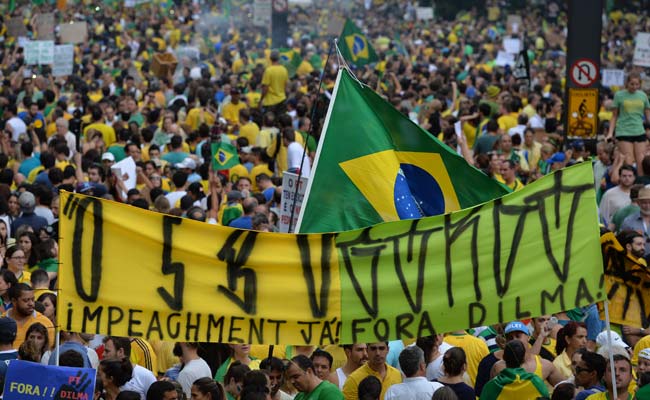 Nearly 1 Million Brazilians Protest President Dilma Rousseff, Economic Woes