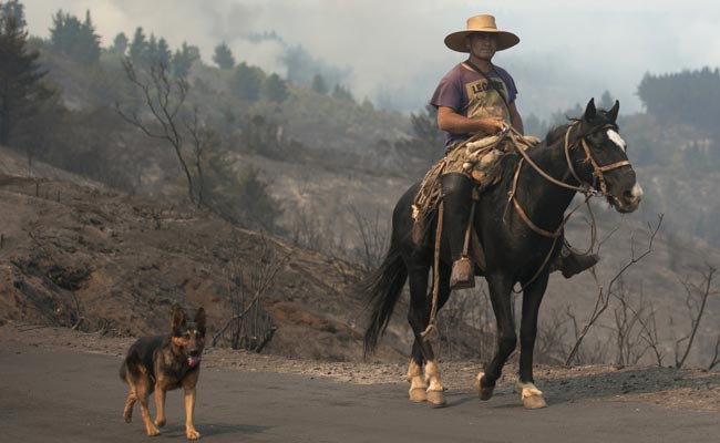 Residents Return After Fleeing Chile Port City Inferno