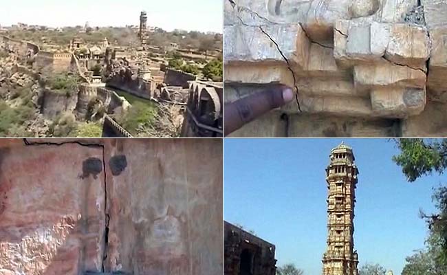 Cracks Develop in Rajasthan's Chittorgarh Fort as Illegal Mining Continues