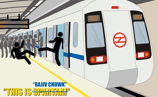 Someone Just Made These Awesome Posters of the Delhi Metro's 'Crazy Ride'