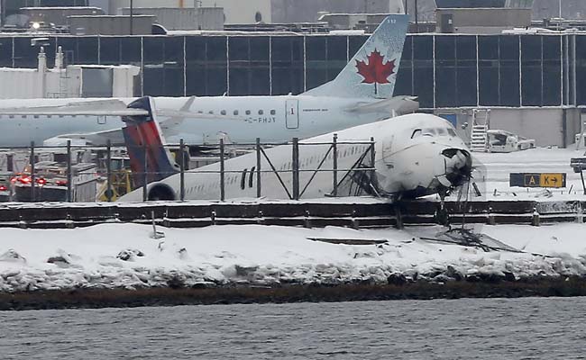 Flight Crew Cite Brake Problem in Delta Air Lines NYC Accident: National Transportation Safety Board