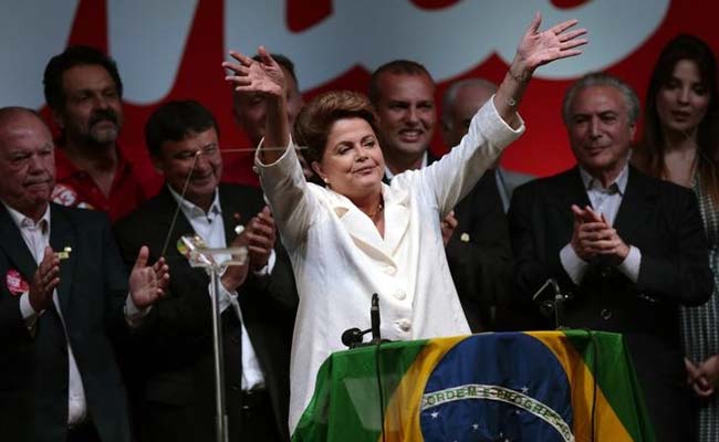 Brazilians March Against Dilma Rousseff Government