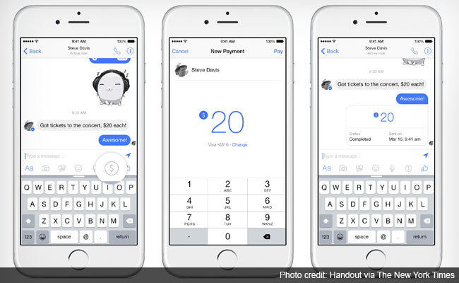 Facebook to Introduce Payments in Messages