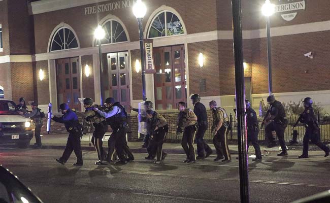 Ferguson Police Hunt for Suspects after 2 Officers Shot