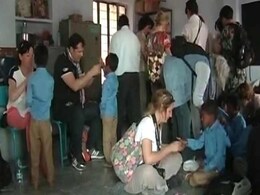 French Tourists In Rajasthan Renovate School In Remote Village French Tourists In Rajasthan Renovate School In Remote Village