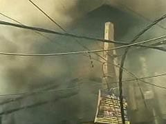 Fire Breaks Out in Delhi's Gandhi Nagar Market; 3 Suffer Burn Injuries