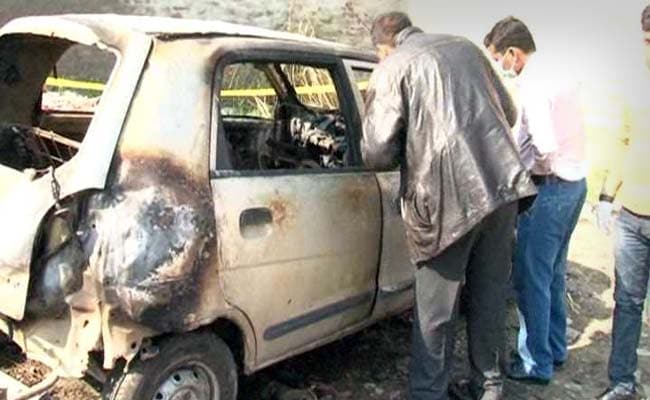 4 Children Burnt to Death in Car Carrying Firecrackers Near Delhi