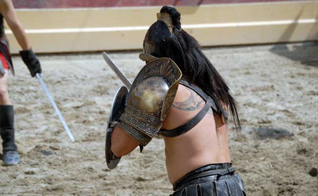 First-Ever Proof Found Of Gladiator Mauled By Lion In Roman Britain