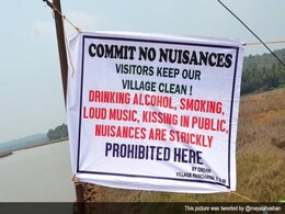 Goa Village Bans Kissing in Public Goa Village Bans Kissing in Public