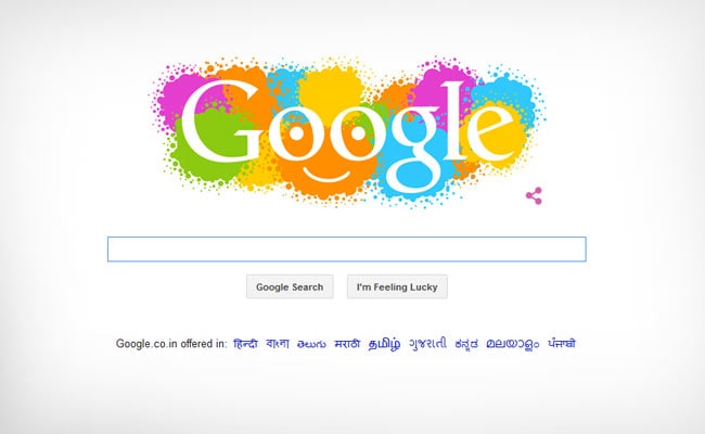 A Splash of Colours and a Smiley: How Google is Celebrating Holi
