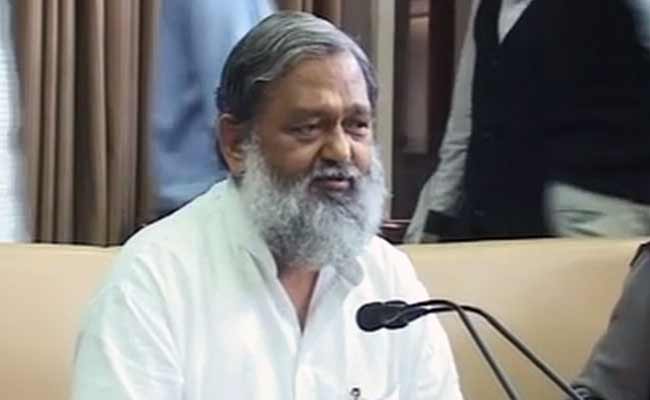 Haryana Health Minister Anil Vij Calls Congress Lawmakers 'Angrezon Ki Aulad'