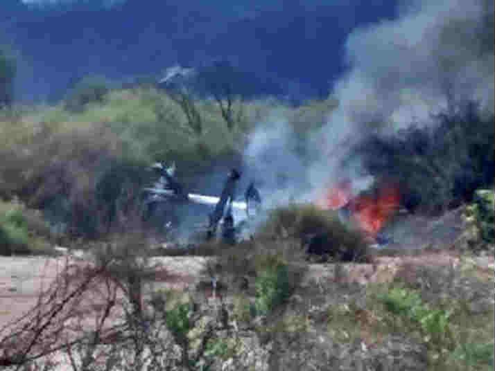 10 Killed as Helicopters Collide in Argentina
