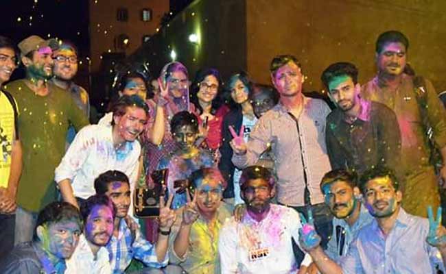 Human Shield to Protect Hindus Celebrating Holi in Pakistan